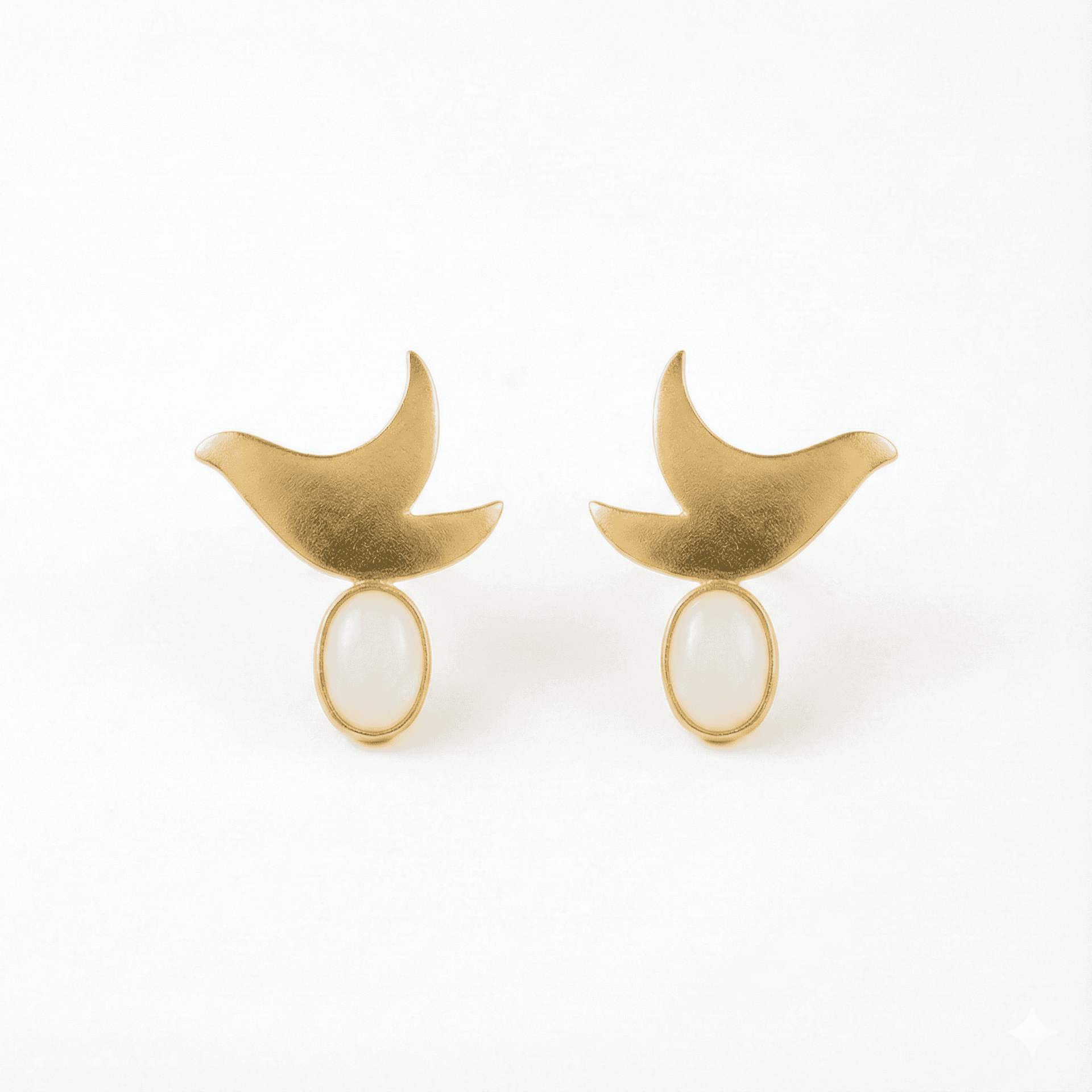 Paloma Ay Taşı Küpe